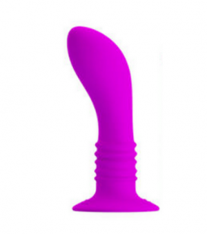 Vibrador Prostático con Base Ventosa