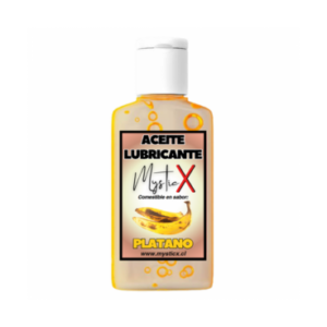 aceite lubricante comestible Mystic X plátano 60 ml