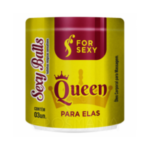 Bolitas lubricantes 3 en 1 Queen
